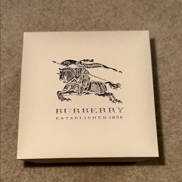 Burberry Silver and Beige Watch